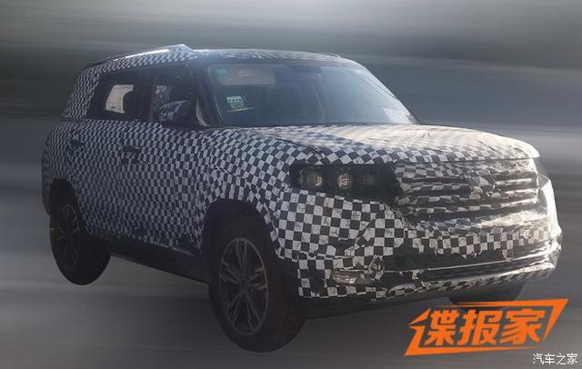 會成為下一個戰狼嗎？ 北京汽車全新SUV諜照